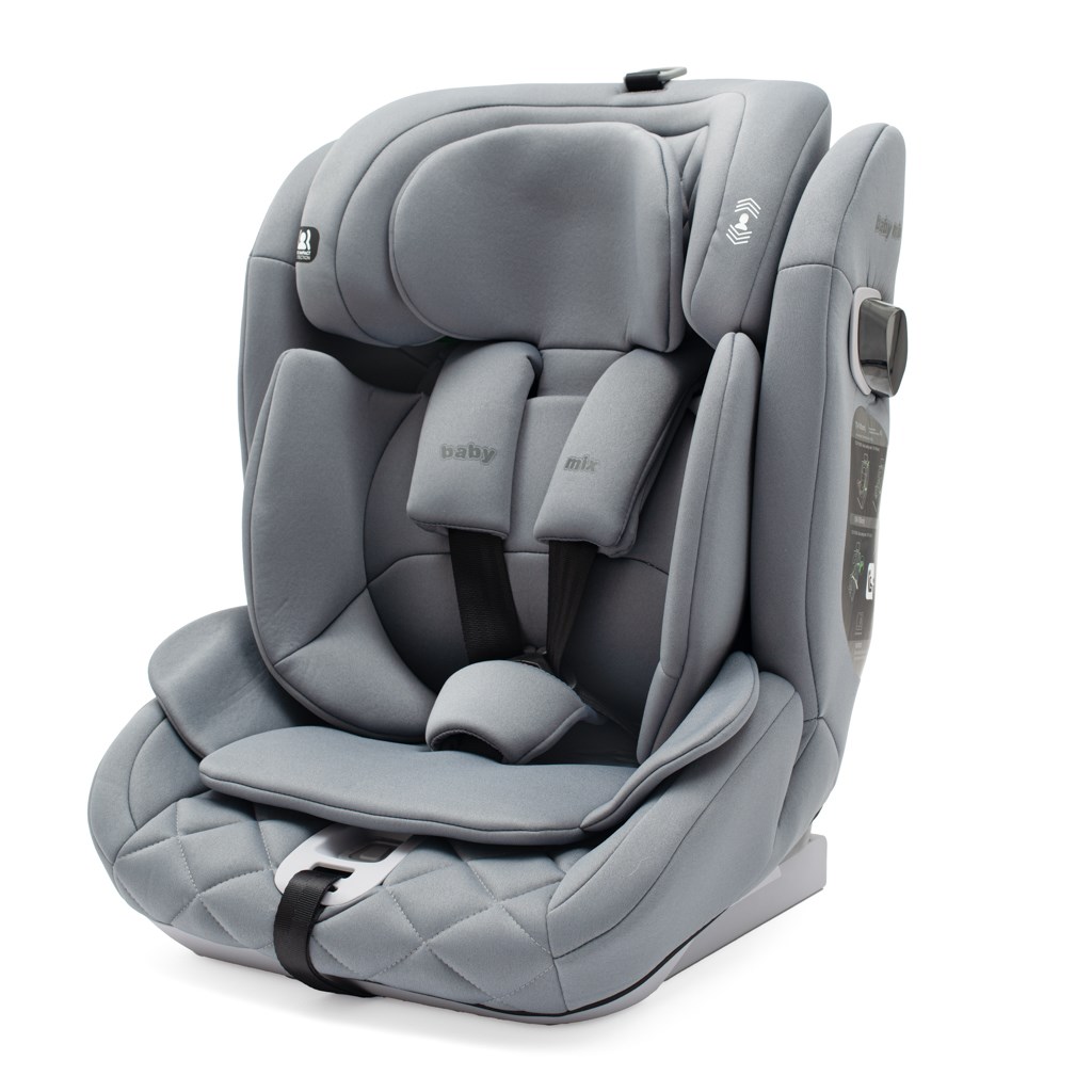 Lionelo gyerekülés Neal i-Size Isofix 15-36 kg szürke