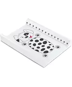 Aankleedkussen dieren hond platina 70 cm