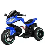 Elektrische Driewieler Motorfiets - Lichtgevende Banden