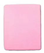 Baby Crib Sheet - Terry - Roze - 120x60 cm - Ademend