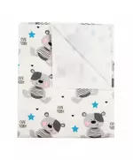 Flanellen luiervoldoek - Waterproof - Teddybeerpatroon