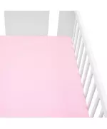 Hoeslaken 60x120 cm Lichtroze Jersey Katoen Ledikant