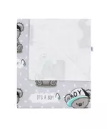 Waterdichte Hydrofiele Luier - Blauw - Teddybeerprint