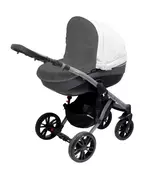 Muggennet voor Kinderwagen - Zwart - Universeel 45x85 cm
