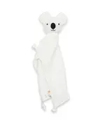 Witte knuffeldoek - Zacht met geborduurd gezicht