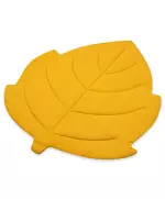 Speelkleed Mušelín Bladvorm Mosterdgeel 100x80 cm