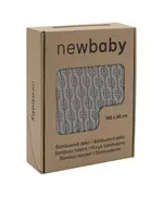 Bamboedeken Gebreid 100x80 cm Grijs voor Baby's