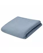 Babydeken Hydrofiel Katoen Blauw 70x100 cm Zacht