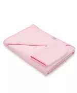Zachte Lichtroze Baby Deken en Washand Set 100x100