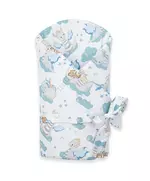 Wikkeldeken - Drakenpatroon - 80x80 cm - Baby essentials