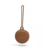 Minimalistische bruine speenhouder voor baby's