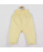 Baby Broek - Lichtgeel - Maat 74 (6-9m) - Percentage Katoen 100%