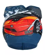 Gebreide muts - Racingauto - 100% katoen - Maat 104 (3-4 jaar)