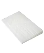 Basic baby hoofdkussen - wigvormig wit 59x37 cm