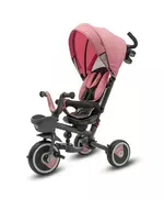 5-in-1 RELAX Driewieler Roze – Verstelbaar, Duwstang en 360° Draaiend Zitje