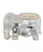 Montessori Activity Board Olifant – educatief houten activiteitenbord