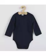 Babyromper - Donkerblauw - Maat 50 - Lange Mouwen - 100% Katoen