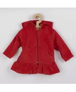 Babyjasje - Rood - Capuchon - Maat 80 (9-12 maanden) - Hoodie