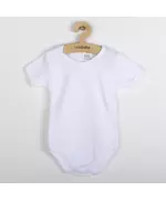 Romper - Korte Mouwen - Wit - Maat 92 (18-24 maanden) - Baby Kleding