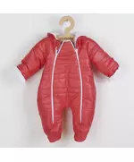 Winterjumpsuit - met capuchon - met oren - maat 56 (0-3 maanden)