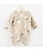 Baby Winteroverall - Wellsoft - Maat 62 (3-6 maanden) - Polar Bear
