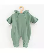 Jumpsuit - Met capuchon - Voering met wellsoft - Maat 74 (6-9 maanden)