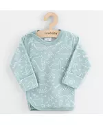 baby onesie - dino's - mint - maat 50 - newborn - babykleding