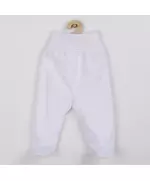Babylegging - Classic II - Wit - Voetjes - Konijnepantalon