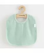Slabbetje - 100% katoen - Hoge absorptie - Mintgroen - Babyaccessoires