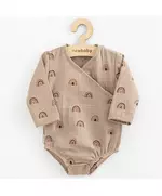 Babyromper - Katoen - Regenboog - Lange mouwen - Maat 74 (6-9m)