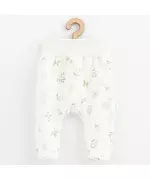 Babybroek - 100% Katoen - Maat 68 (4-6 maanden) - Bloemenmotief