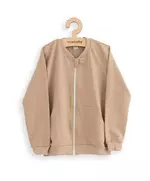Kinderjas - Beige - Lange mouwen - Volledige ritssluiting