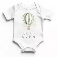 gepersonaliseerde romper groen giraffe