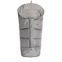 Kombinatie 3in1 Romperzak - grijs poolfleece