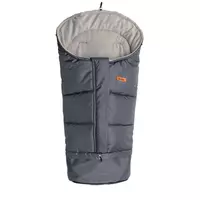 Combi 3in1 Romperzak - grafiet/grijs polar fleece