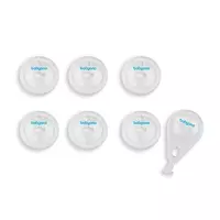 Stopcontact kinderbeveiliging wit - 6 stuks