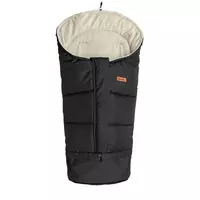 3in1 Romper Bag - zwart/beige polar fleece