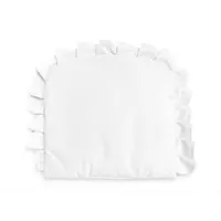 Fluweel Kussenwolk Wit