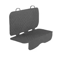 Quilted Autozitting Beschermer Grijs