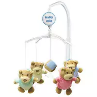Muziekmobiel met Beren - Draaicarrousel voor Baby's