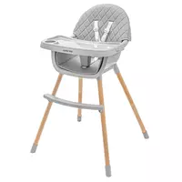 Verstelbare Kinderstoel grijs - Scandinavisch Design