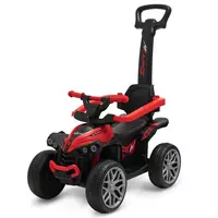 Sporty Kindervoertuig Quad/ATV met Duwstang