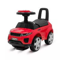 Felrode Loopauto SUV voor Jonge Kinderen met Rugleuning