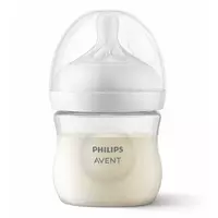 Natuurlijke zuigfles 125ml Transparant