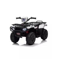 Kinder Quad - Elektrisch - Wit/Zwart - Robuust Ontwerp