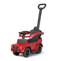 Mercedes-Benz Loopauto G-Klasse Rood met Duwstang