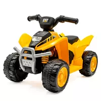 CAT Elektrische Quad Geel - Robuust Kindermotor 4-wieler