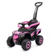 Roze Quad Speelgoedvoertuig met Handvat voor Kinderen