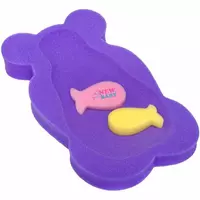 Foam Badmat - BASIC Bear - Paars - Comfortabel & Veilig
