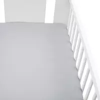 Hoeslaken 60x120 cm - Grijs - Jersey Katoen